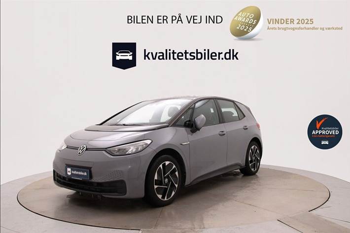 Grå VW ID.3 fra 2023
