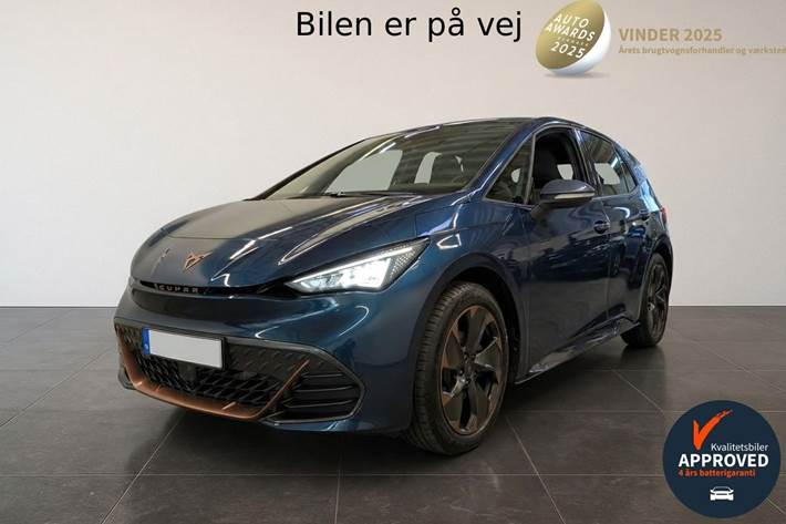 Blå Cupra Born fra 2021