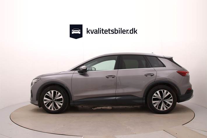 Grå Audi Q4 fra 2021
