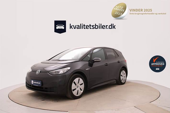 Grå VW ID.3 fra 2023