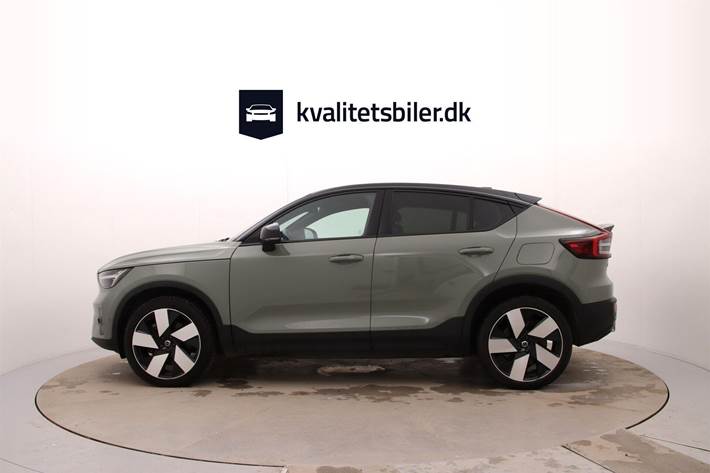 Grøn Volvo C40 fra 2021