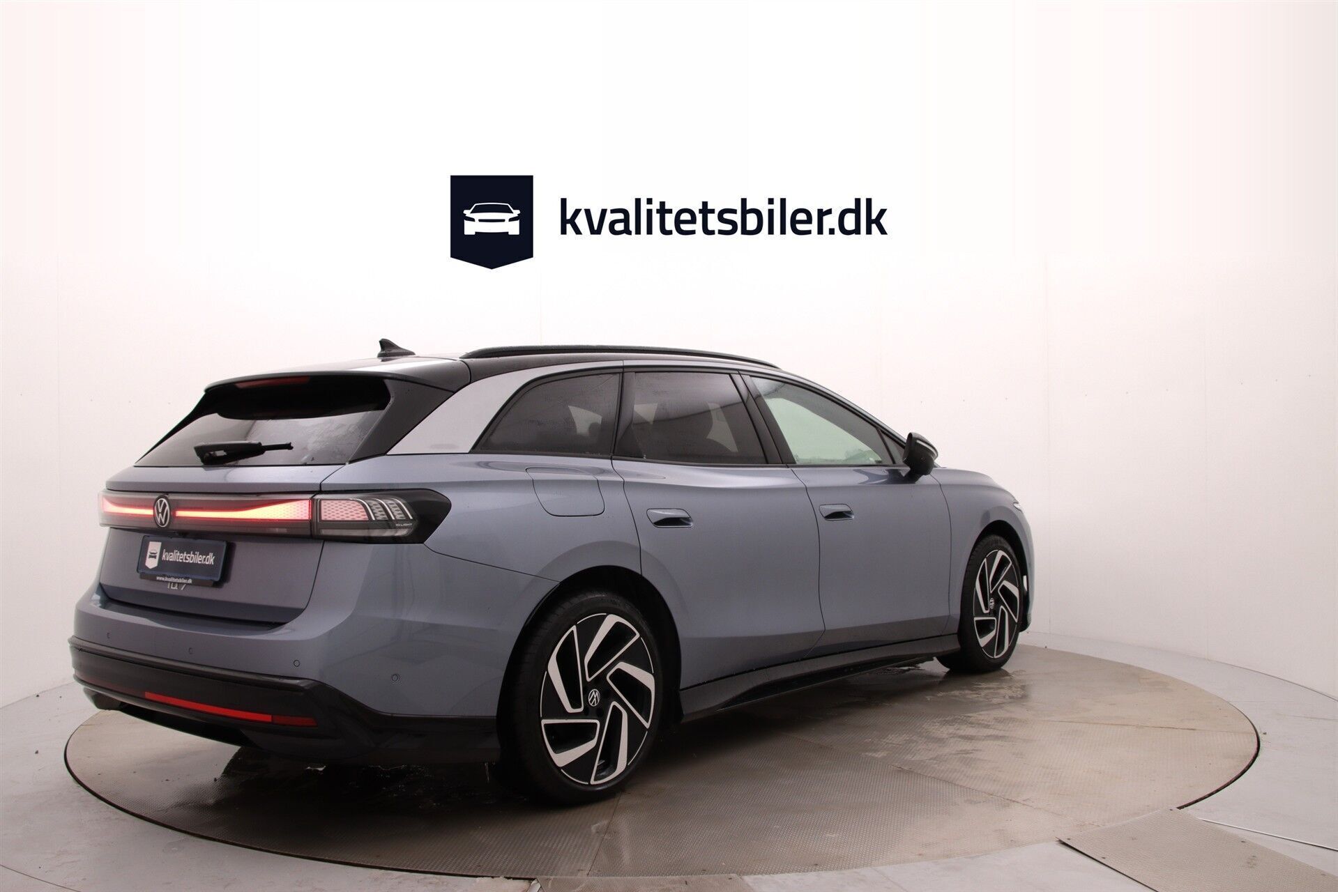 Blå VW ID.7 fra 2024