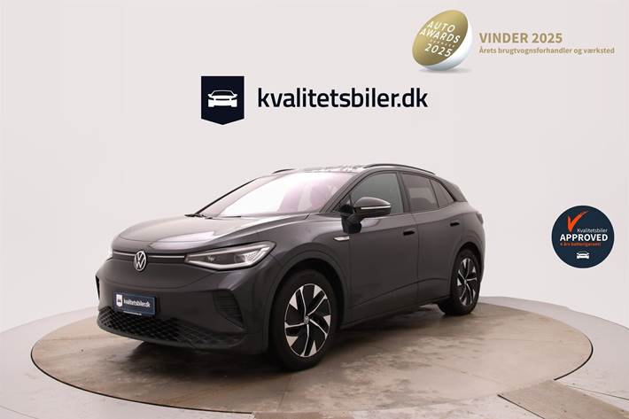 Grå VW ID.4 fra 2021 set udefra