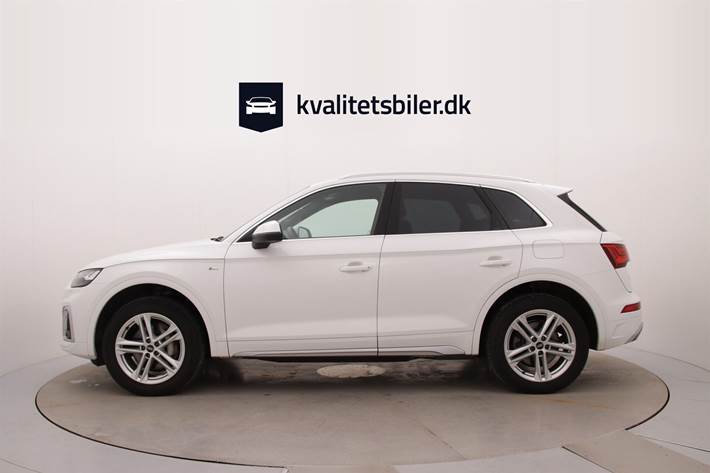 Hvid Audi Q5 fra 2021