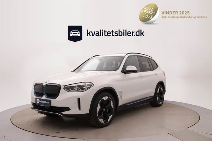 Hvid BMW iX3 fra 2021