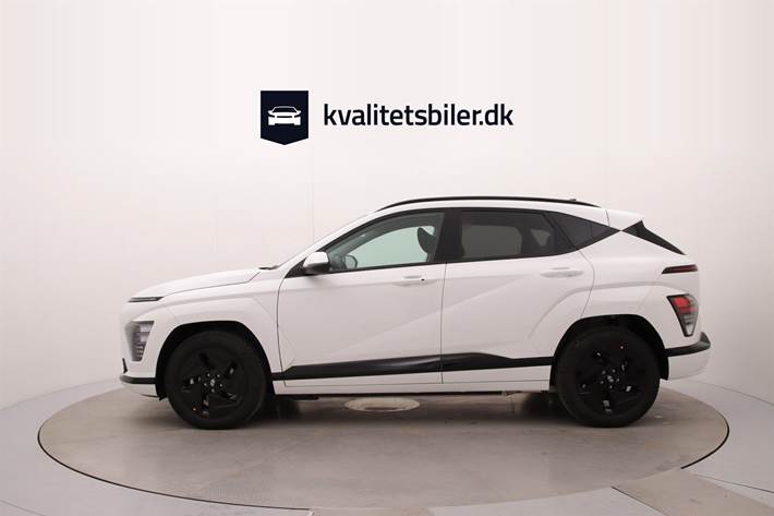 Hvid Hyundai Kona fra 2025