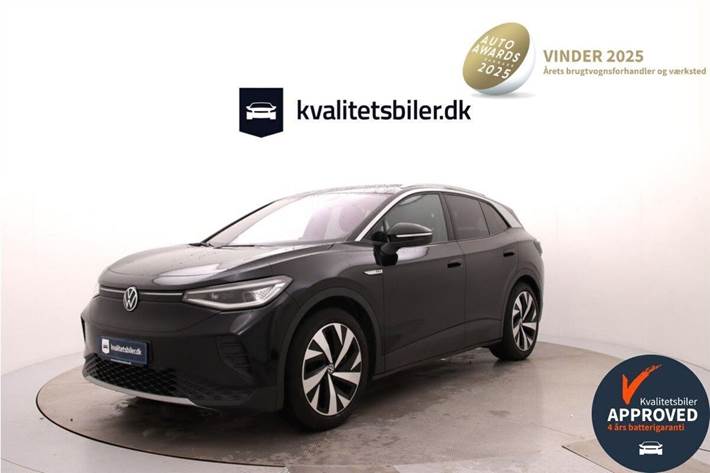 Sort VW ID.4 fra 2023 set udefra