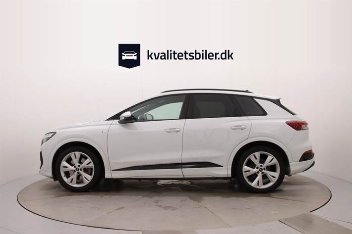 Hvid Audi Q4 fra 2022