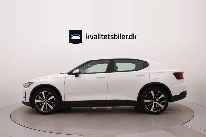 Hvid Polestar 2 fra 2021