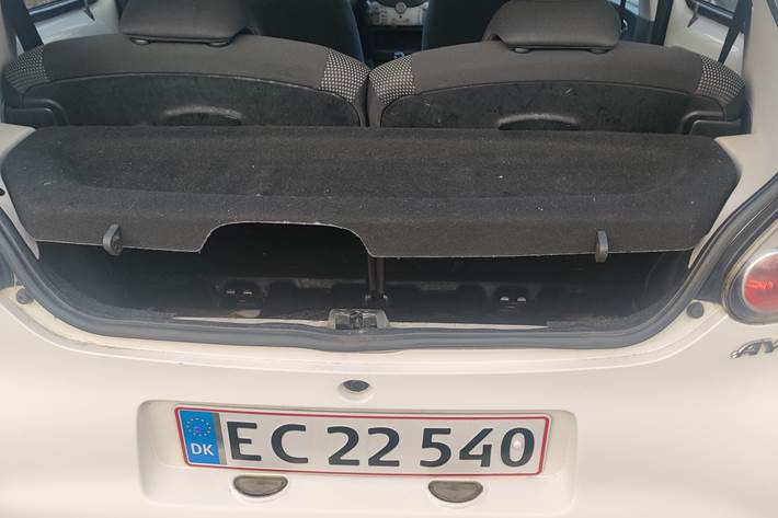 Hvid Toyota Aygo 1,0 fra 2011