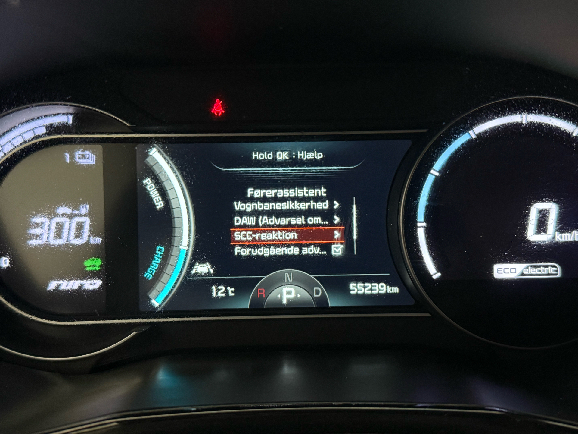 Grå Kia e-Niro fra 2021
