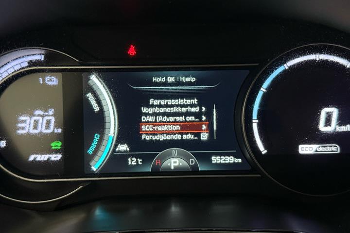 Grå Kia e-Niro fra 2021