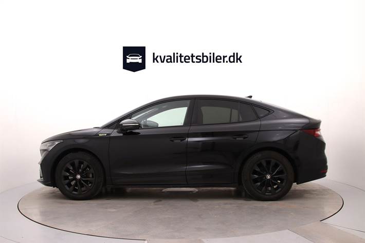 Sort Skoda Enyaq iV fra 2022