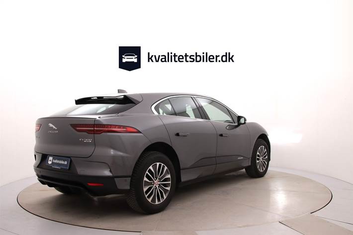 Grå Jaguar I-Pace fra 2018