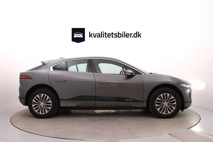Grå Jaguar I-Pace fra 2018