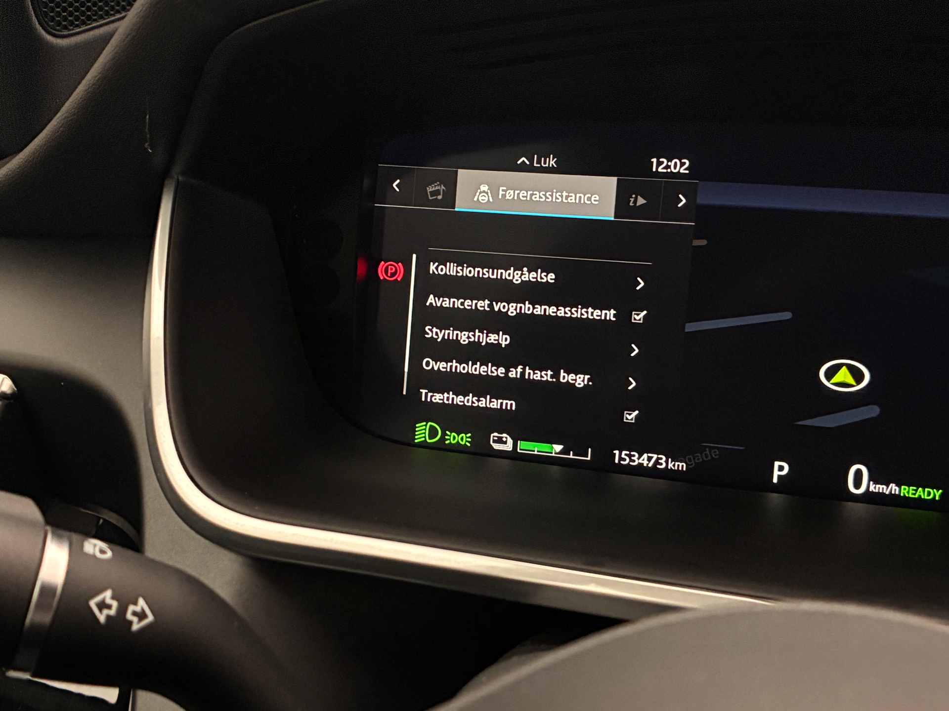 Grå Jaguar I-Pace fra 2018