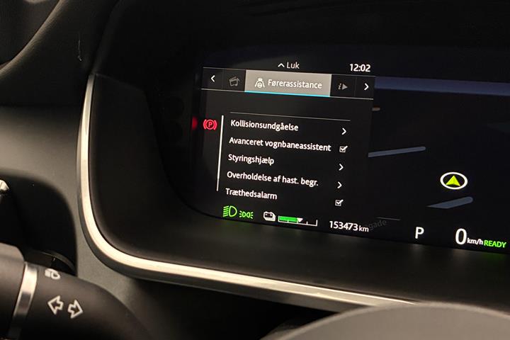 Grå Jaguar I-Pace fra 2018 set indefra