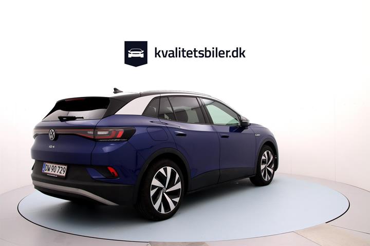 Blå VW ID.4 fra 2021