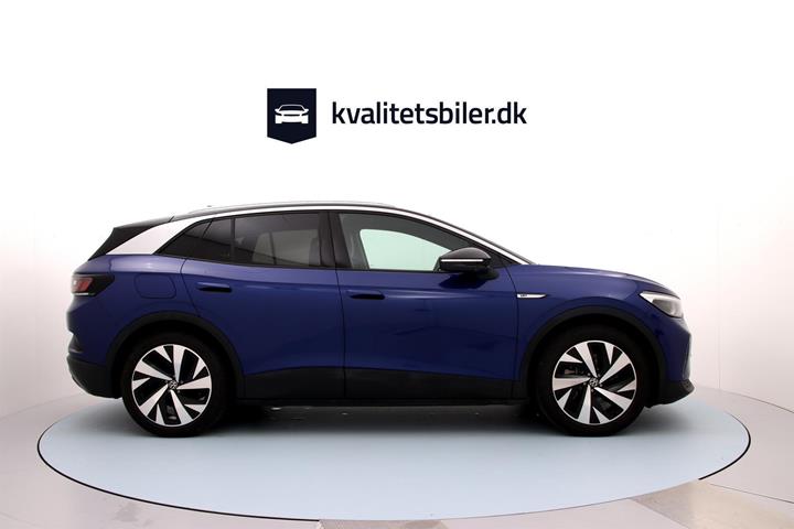Blå VW ID.4 fra 2021