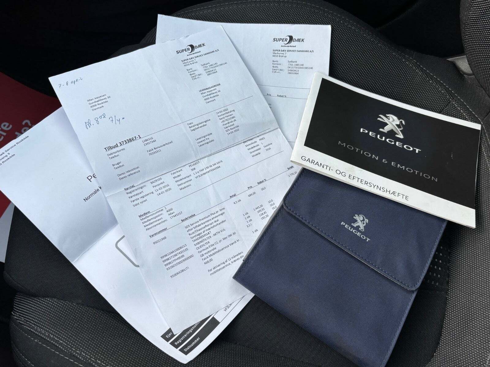 undefined Peugeot 308 fra 2016