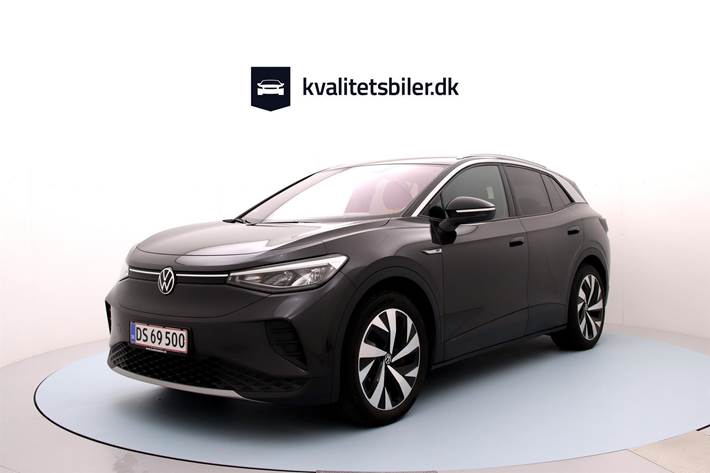 Grå VW ID.4 fra 2021 set udefra