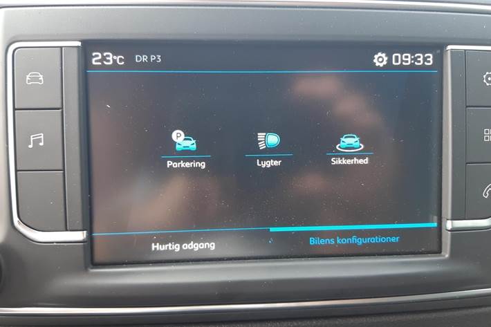 Grå Peugeot Expert fra 2021