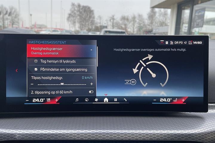 Grøn BMW i4 fra 2024