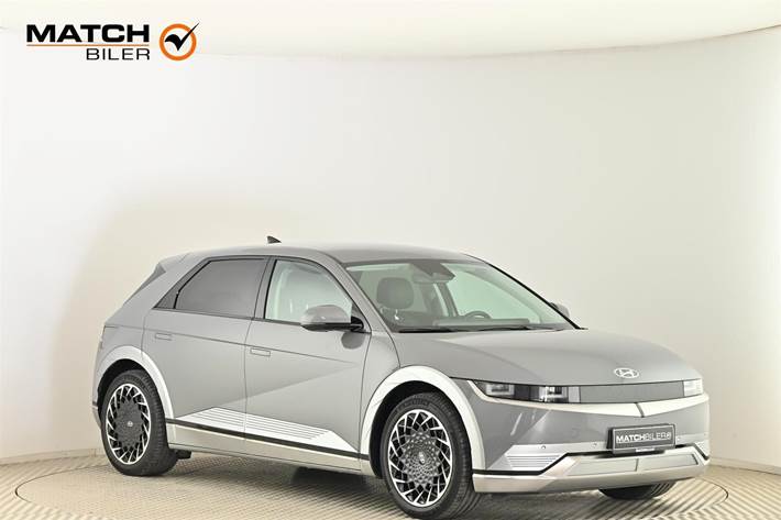Grå Hyundai Ioniq 5 fra 2022 set udefra