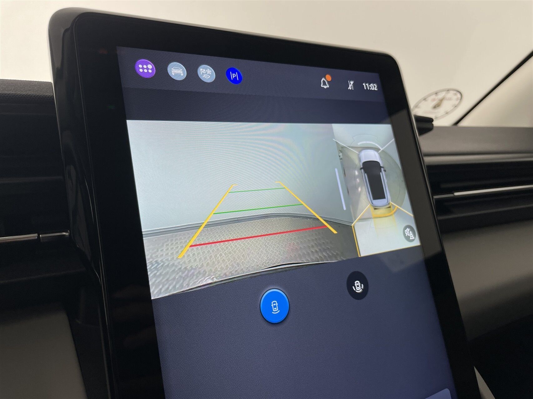 Blå Ford Explorer fra 2024