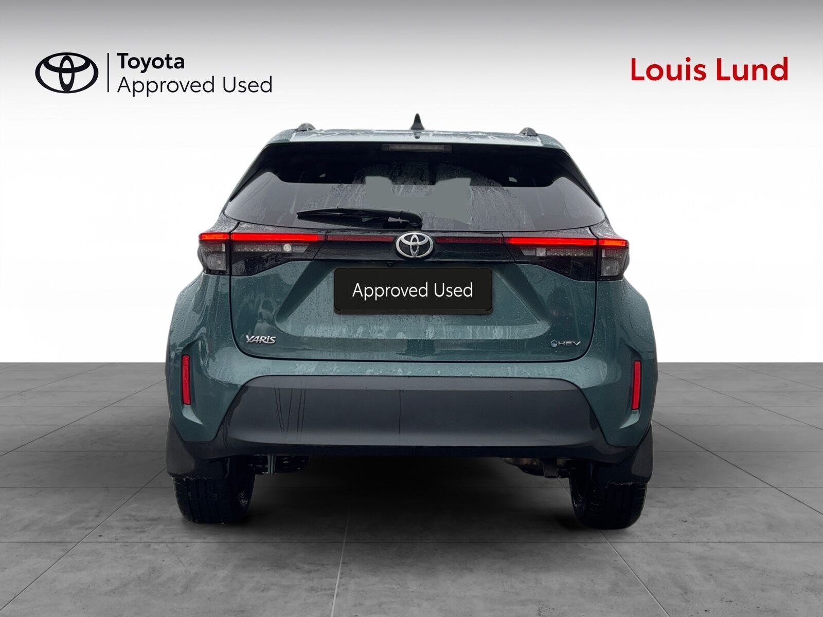 Grøn Toyota Yaris Cross fra 2025