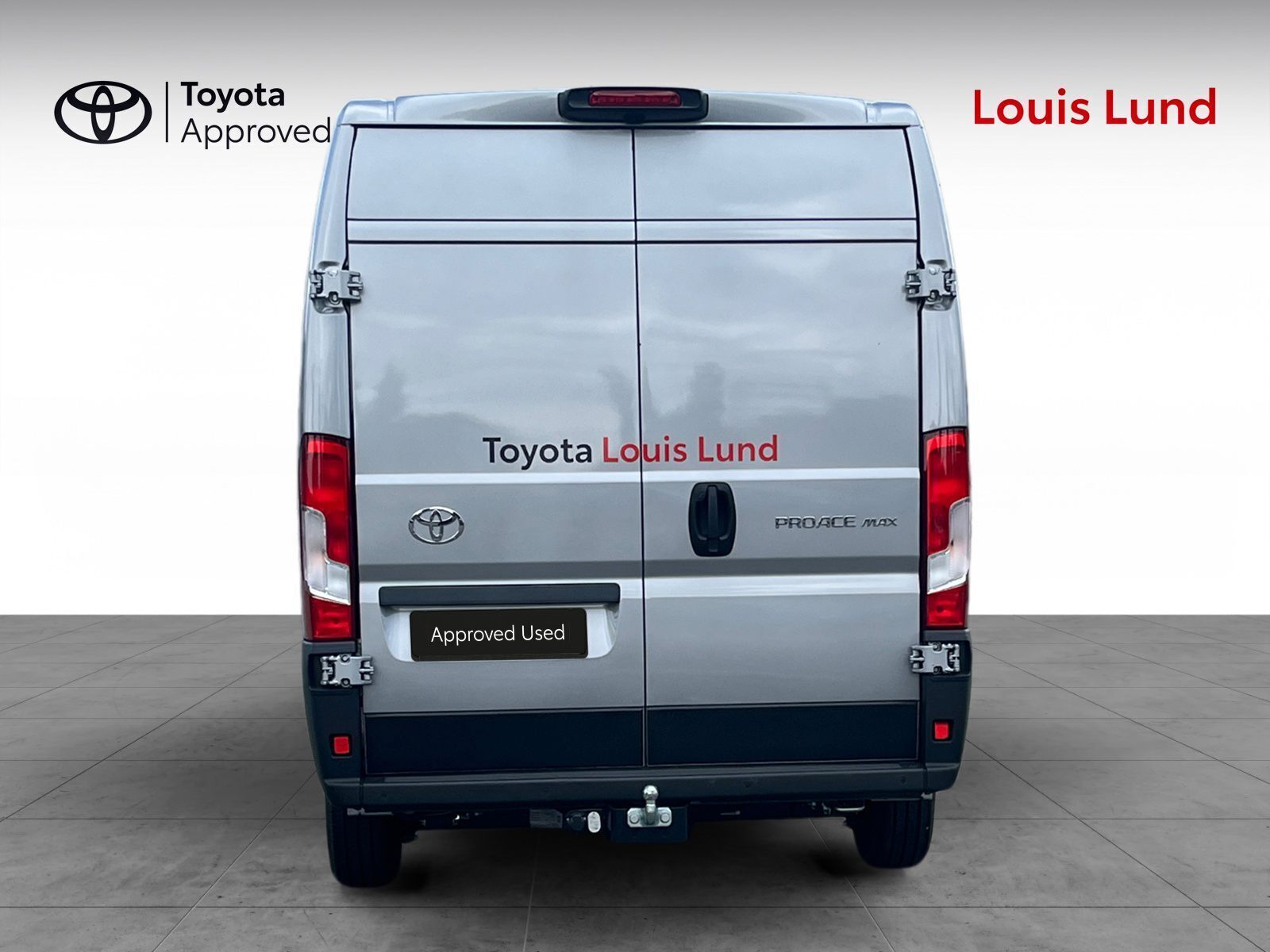 Grå Toyota Proace Max fra 2025