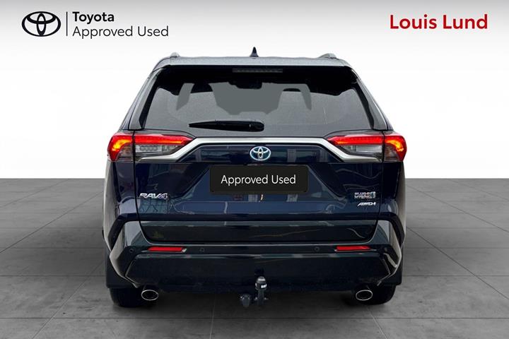 Blå Toyota RAV4 Plug-in fra 2022