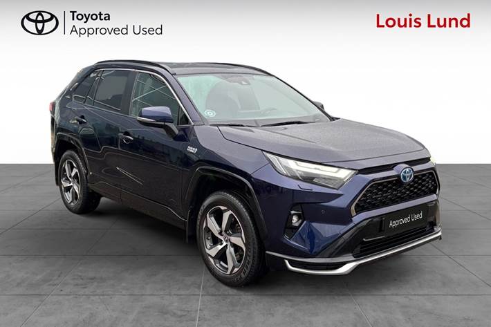 Blå Toyota RAV4 Plug-in fra 2022