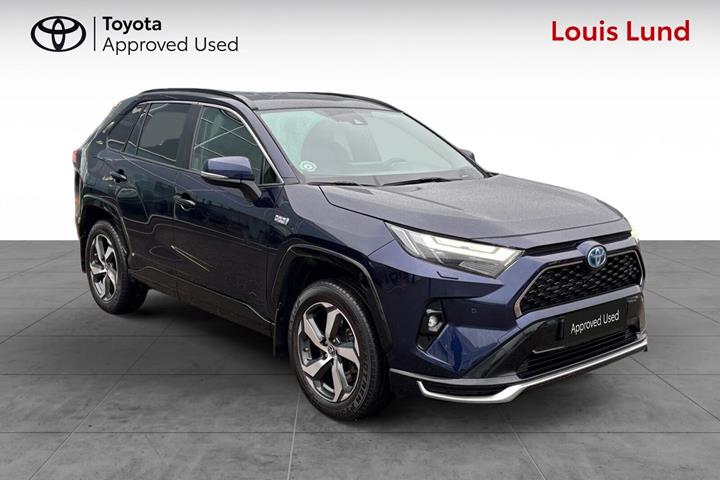 Blå Toyota RAV4 Plug-in fra 2022