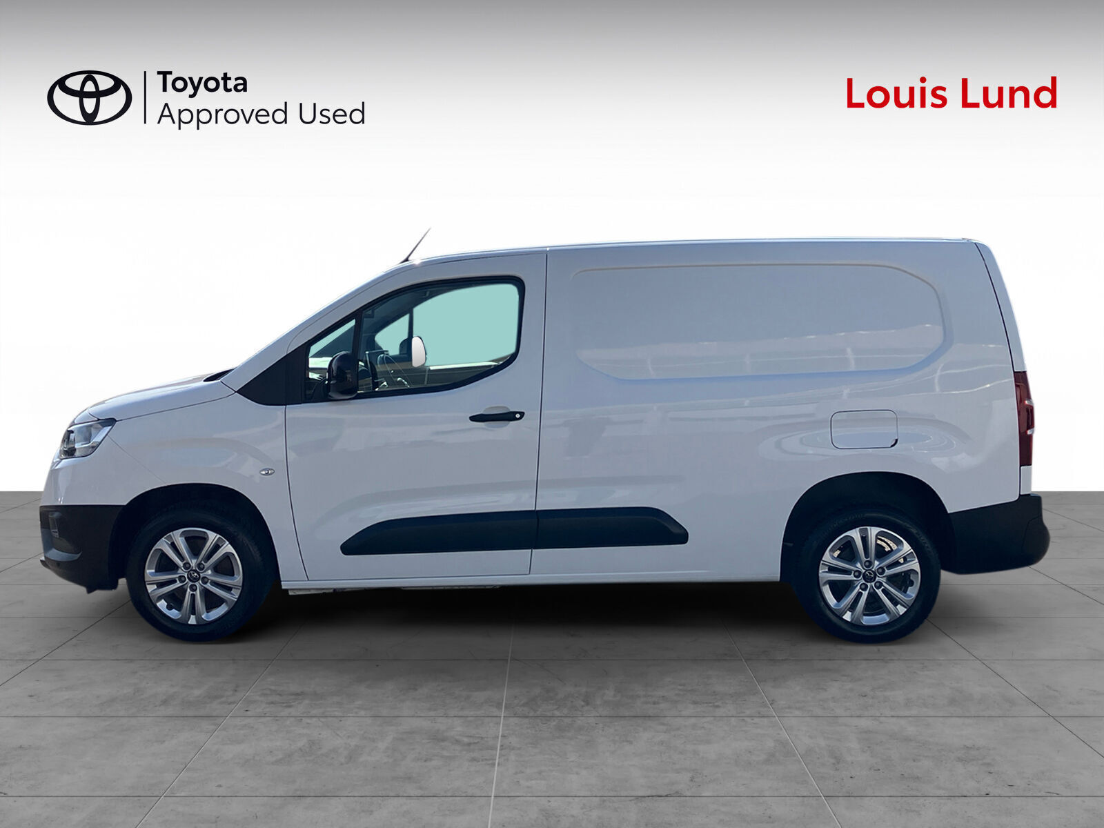 Hvid Toyota ProAce City fra 2022