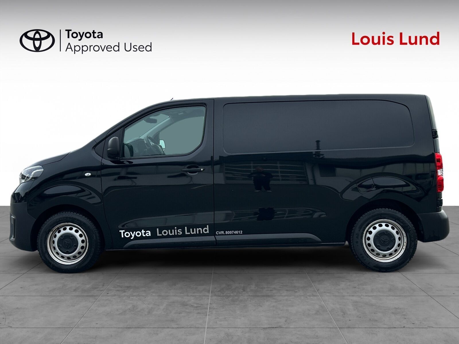 Sort Toyota ProAce fra 2024