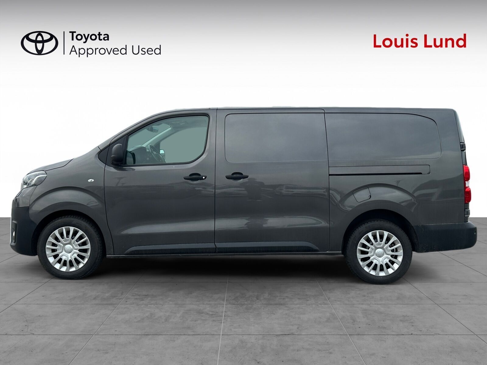 Grå Toyota ProAce fra 2020