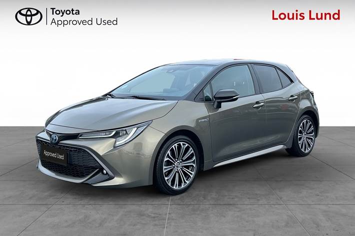 Bronze Toyota Corolla fra 2020 set udefra