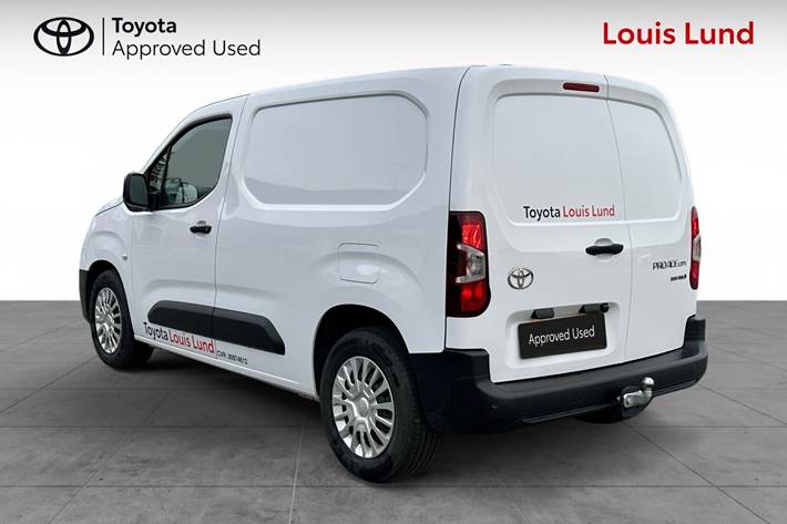 Hvid Toyota Proace City Electric fra 2024