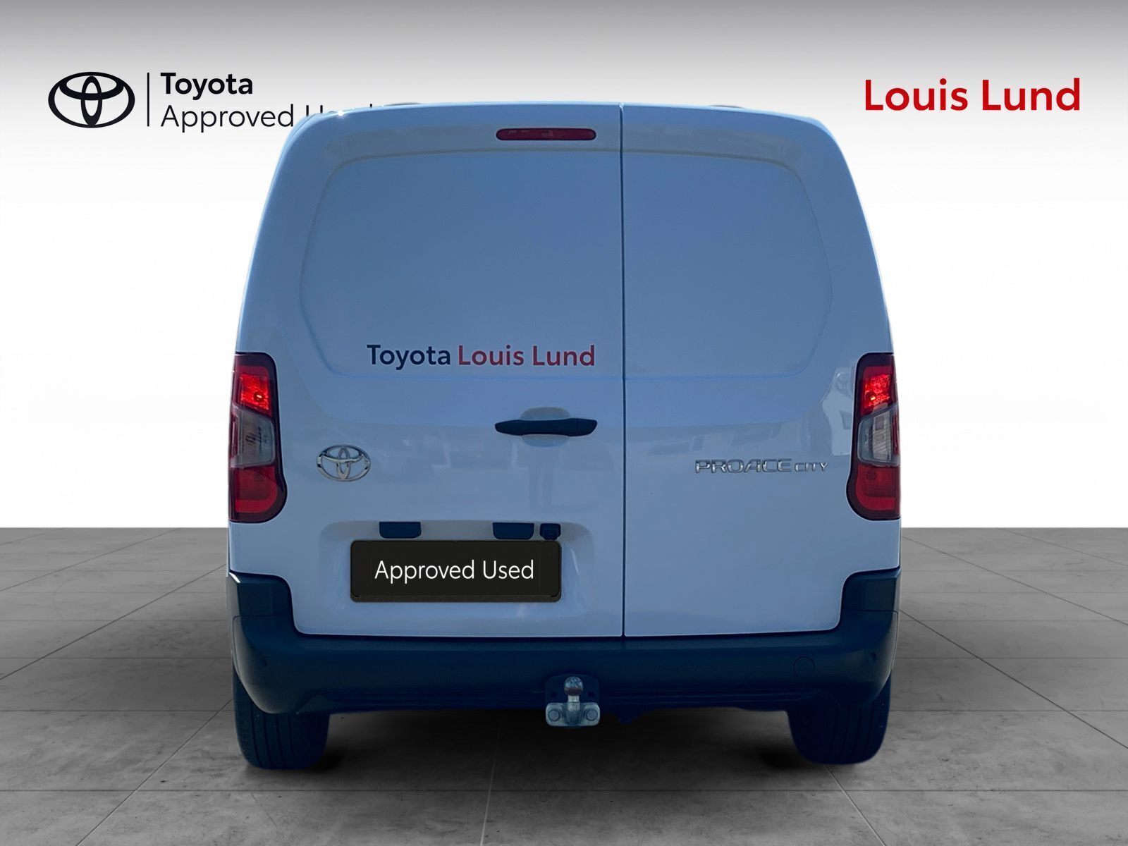 Hvid Toyota ProAce City fra 2024