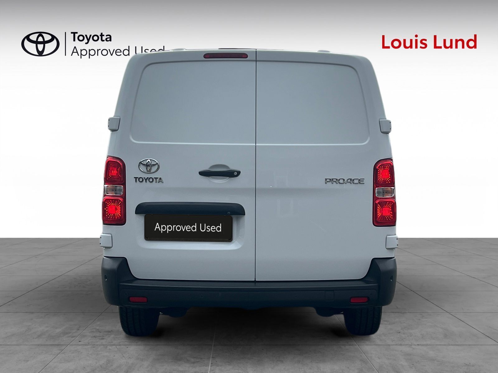 Hvid Toyota ProAce fra 2022