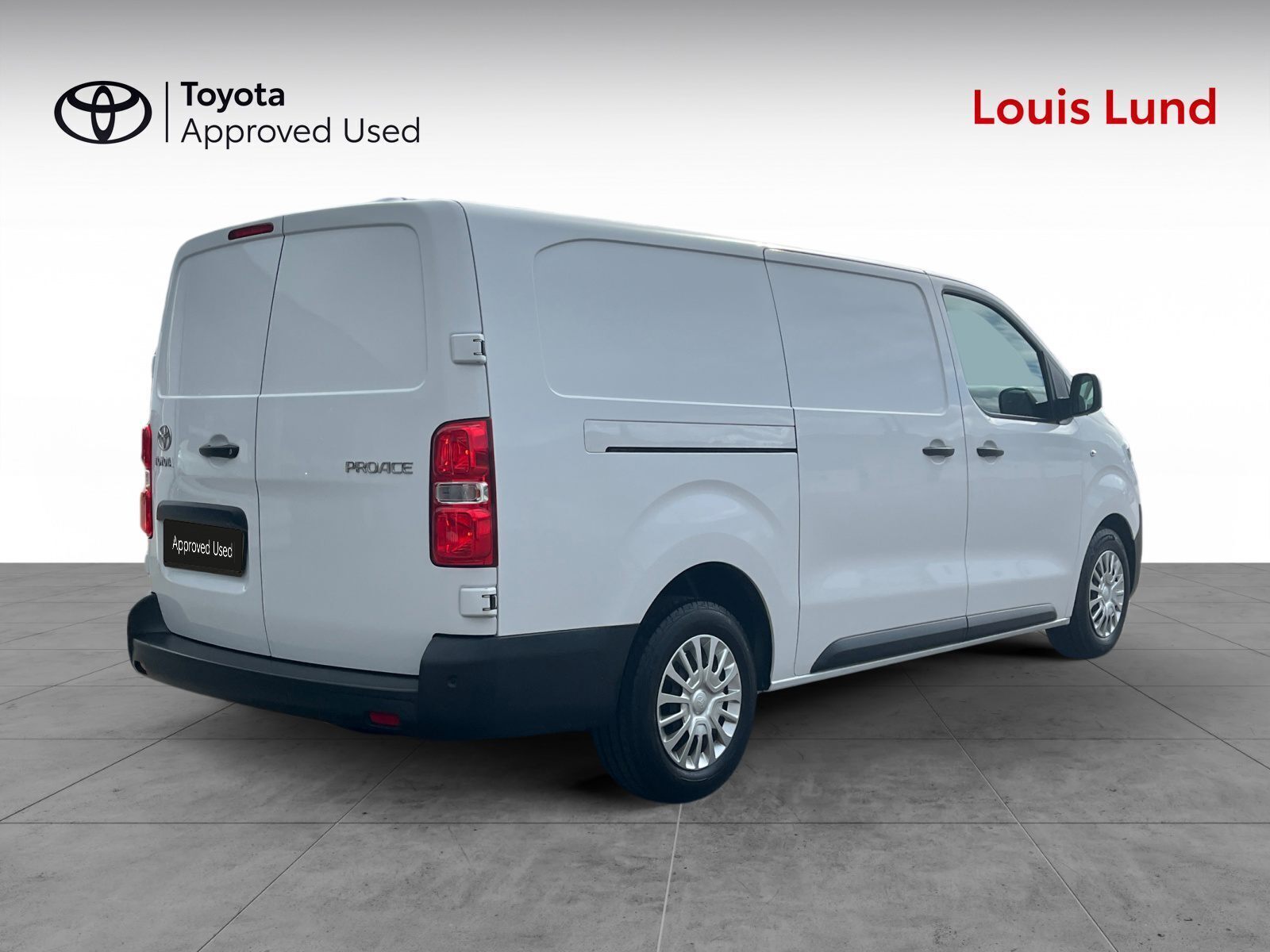 Hvid Toyota ProAce fra 2022