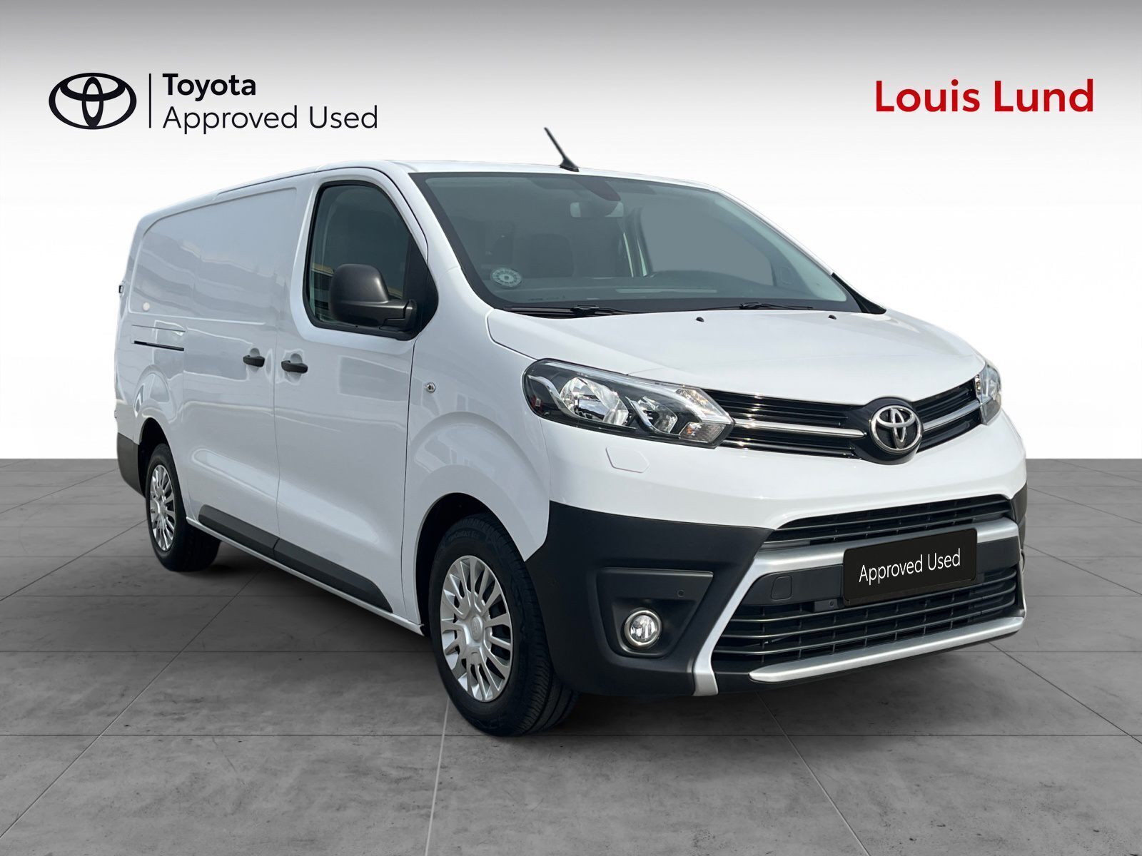 Hvid Toyota ProAce fra 2022