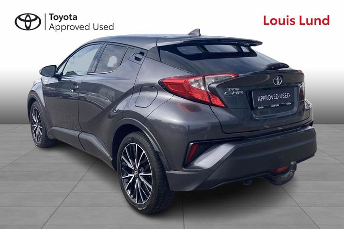 Grå Toyota C-HR fra 2018