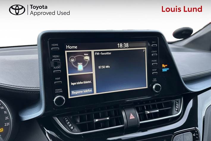 Grå Toyota C-HR fra 2021