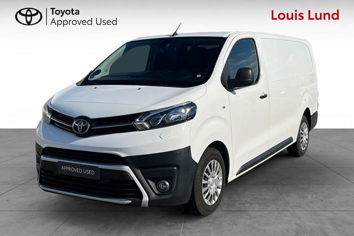 Hvid Toyota ProAce fra 2021