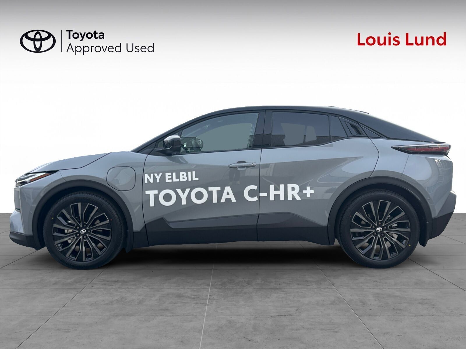 Grå Toyota C-HR+ fra 2026