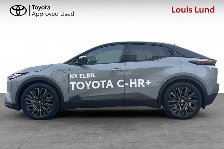 Grå Toyota C-HR+ fra 2026