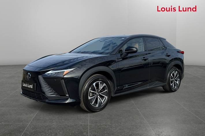 Sort Lexus RZ fra 2025 set udefra