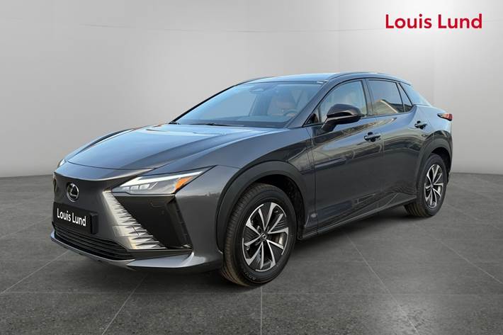 Grå Lexus RZ fra 2025 set udefra